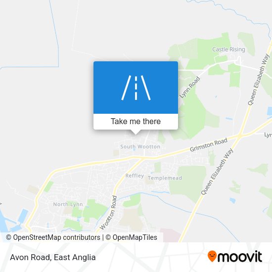 Avon Road map