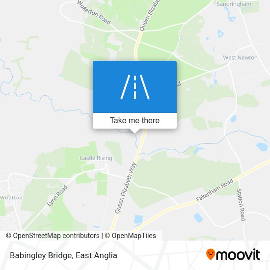 Babingley Bridge map