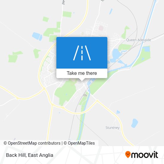 Back Hill map