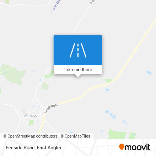 Fenside Road map