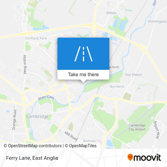 Ferry Lane map