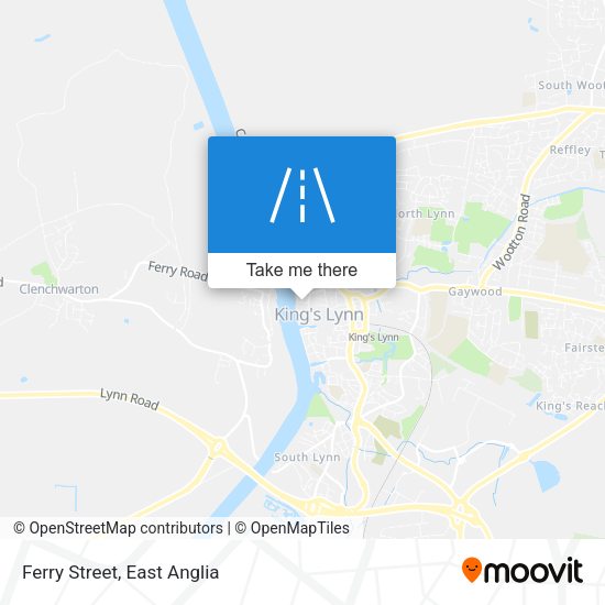 Ferry Street map