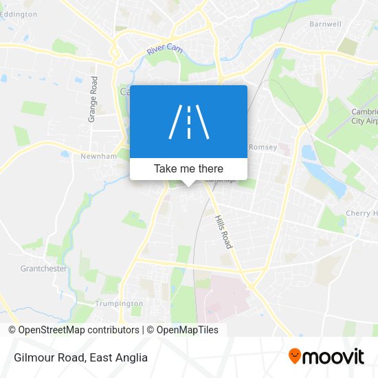 Gilmour Road map