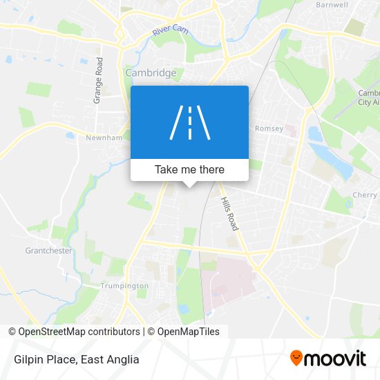 Gilpin Place map