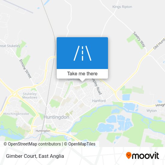 Gimber Court map
