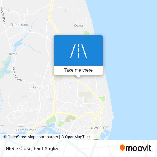 Glebe Close map