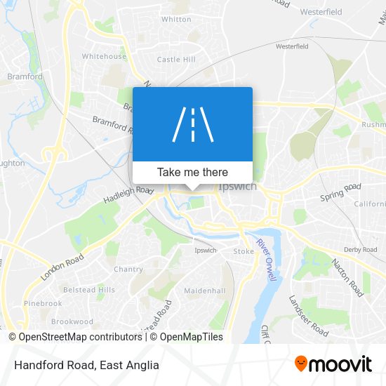 Handford Road map