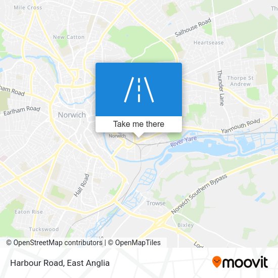 Harbour Road map