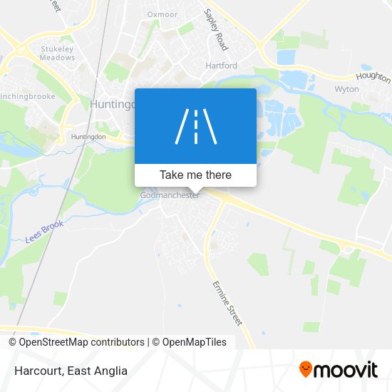 Harcourt map