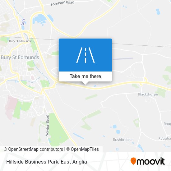 Hillside Business Park map