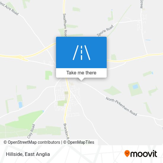 Hillside map