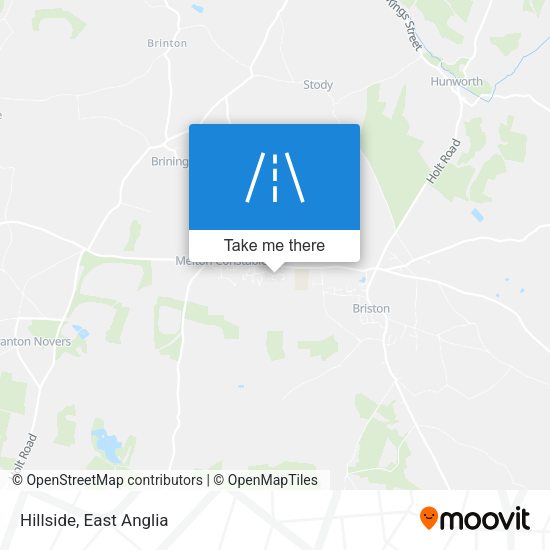 Hillside map