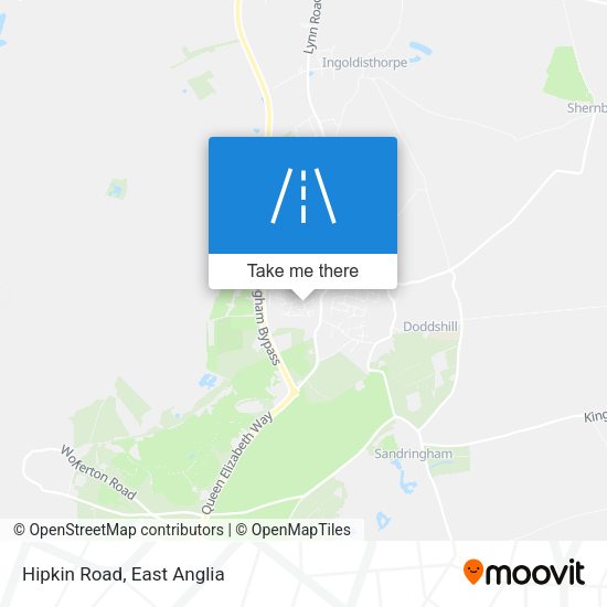 Hipkin Road map