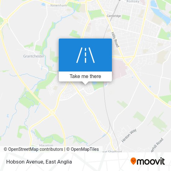 Hobson Avenue map