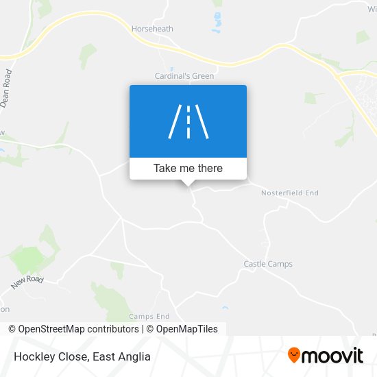 Hockley Close map