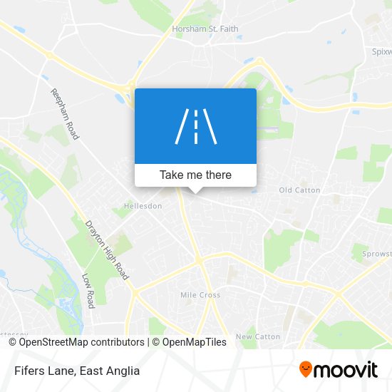 Fifers Lane map