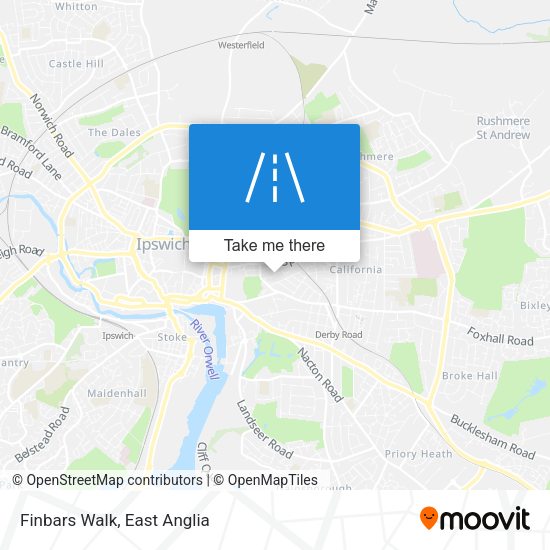 Finbars Walk map