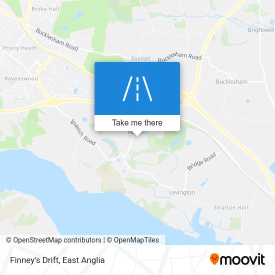Finney's Drift map