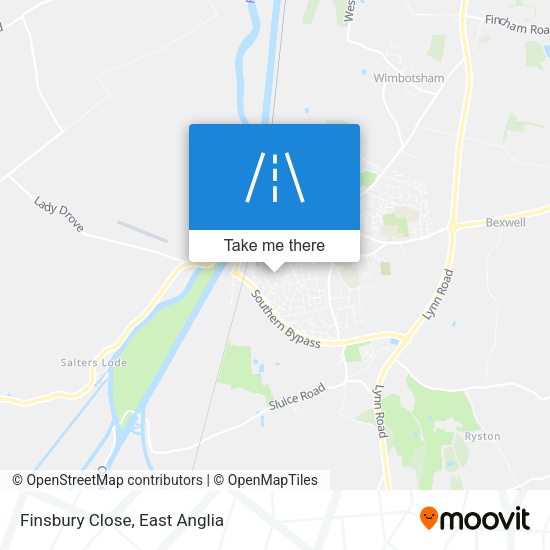 Finsbury Close map