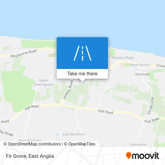 Fir Grove map