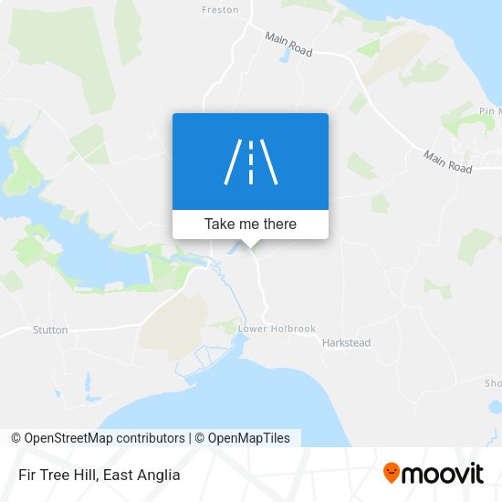 Fir Tree Hill map