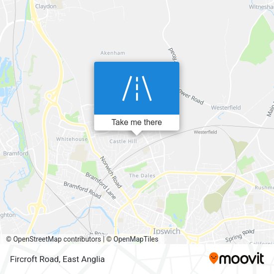 Fircroft Road map