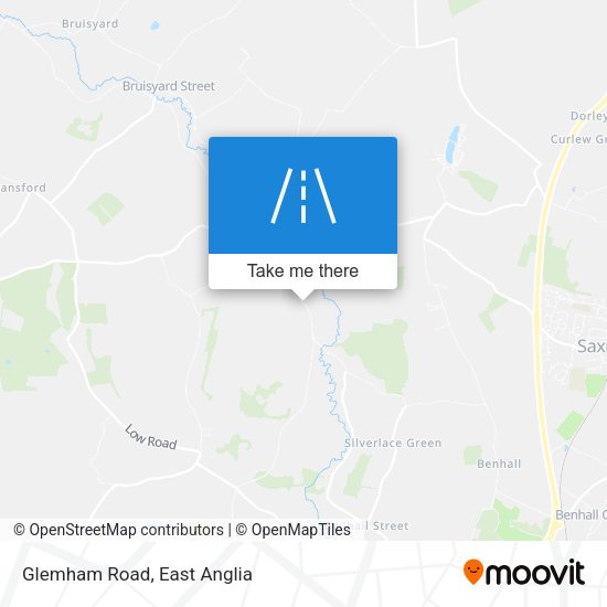 Glemham Road map