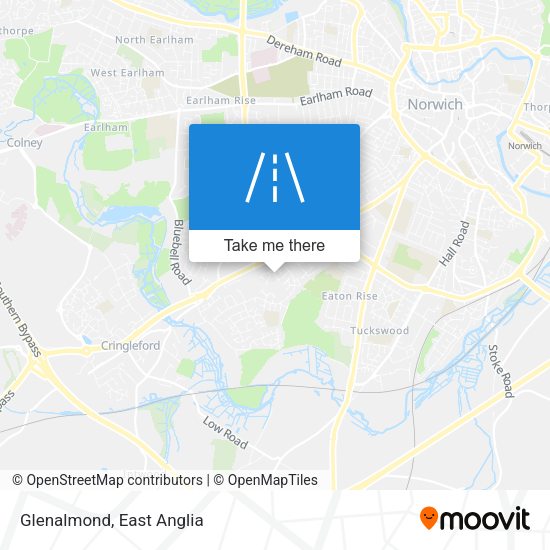 Glenalmond map