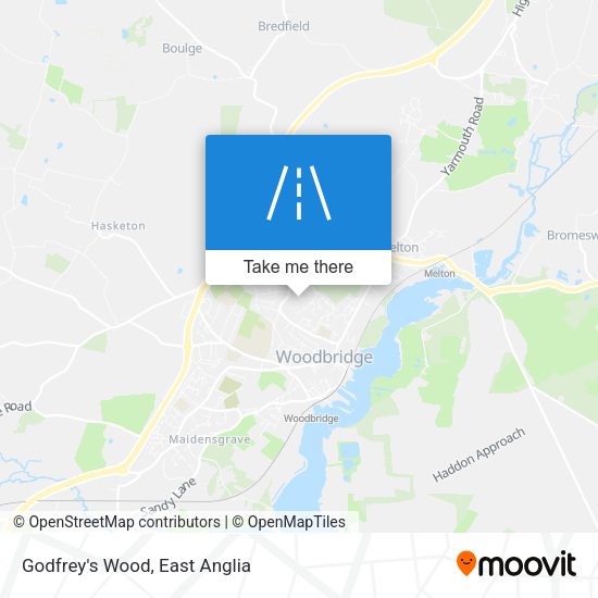 Godfrey's Wood map