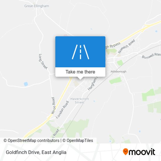 Goldfinch Drive map