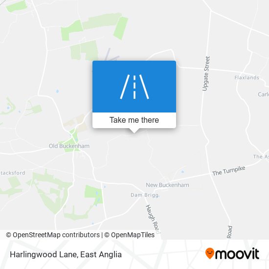 Harlingwood Lane map