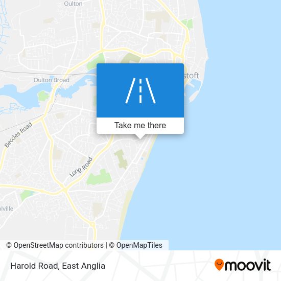 Harold Road map