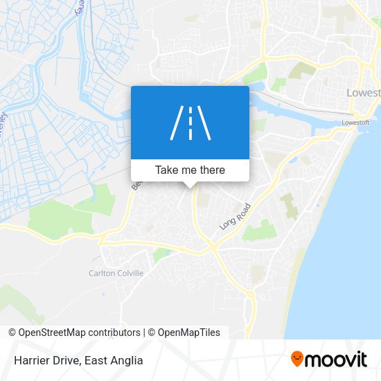 Harrier Drive map