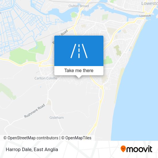 Harrop Dale map