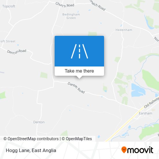 Hogg Lane map