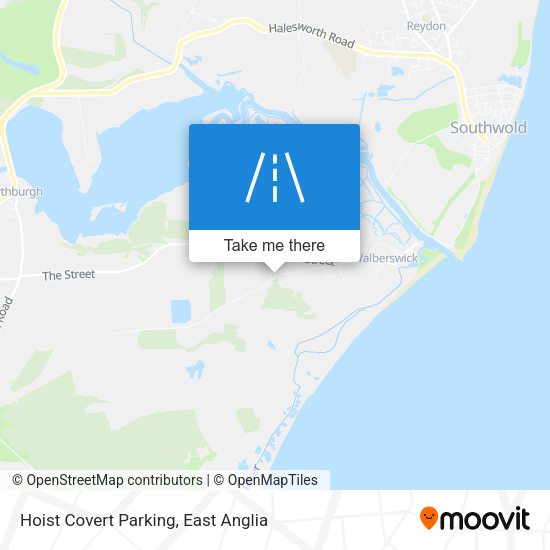 Hoist Covert Parking map