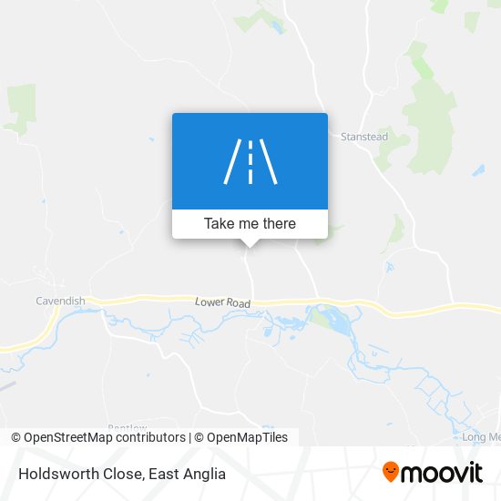 Holdsworth Close map