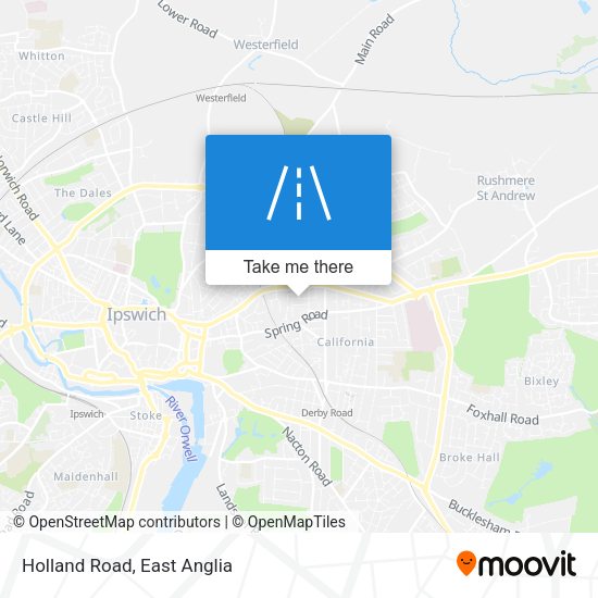 Holland Road map