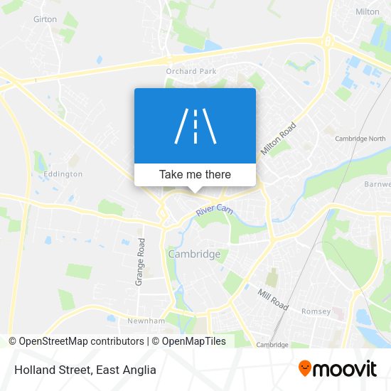 Holland Street map
