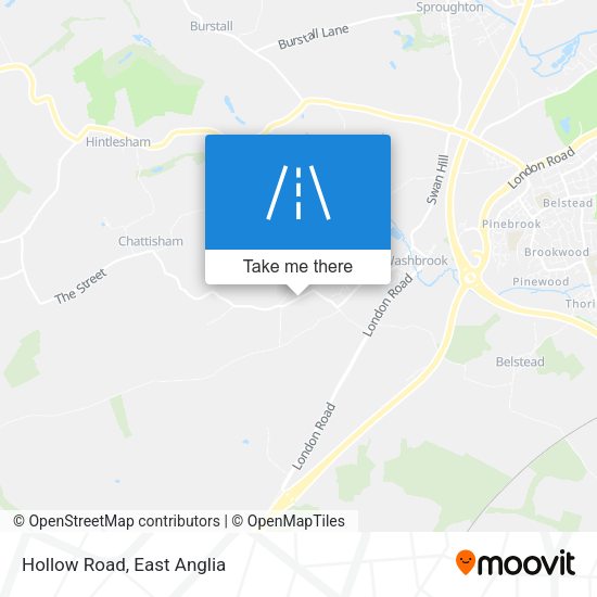 Hollow Road map