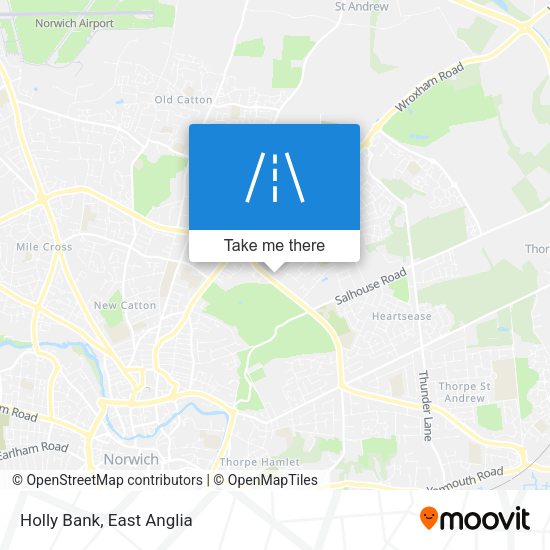 Holly Bank map