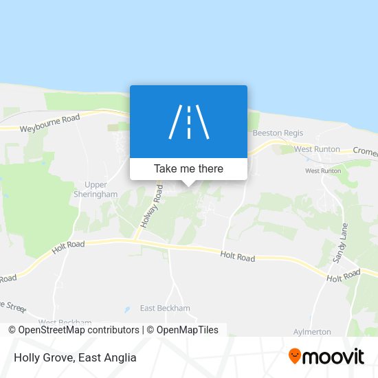 Holly Grove map