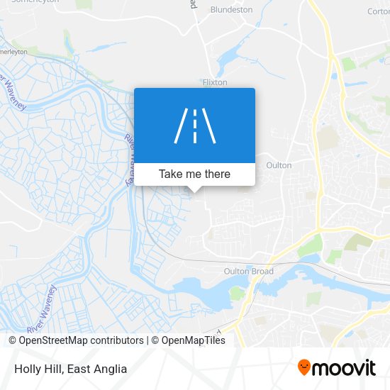 Holly Hill map