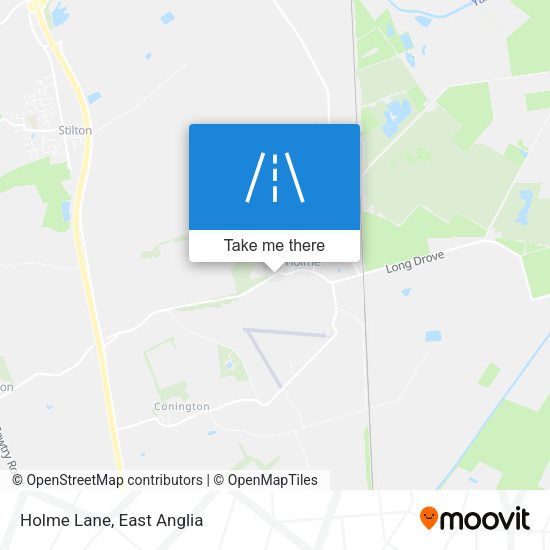 Holme Lane map