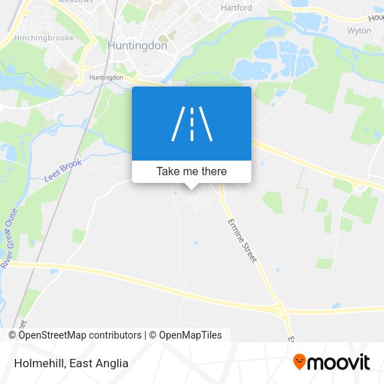 Holmehill map