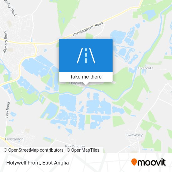 Holywell Front map