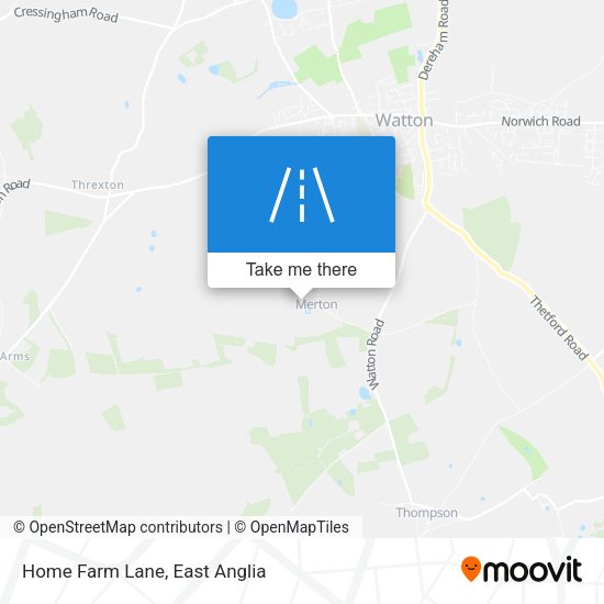 Home Farm Lane map