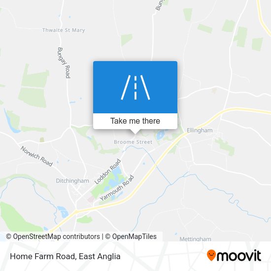 Home Farm Road map