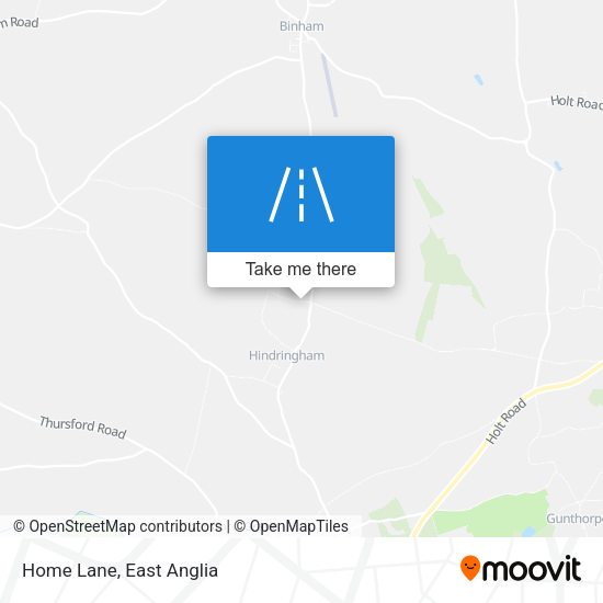 Home Lane map