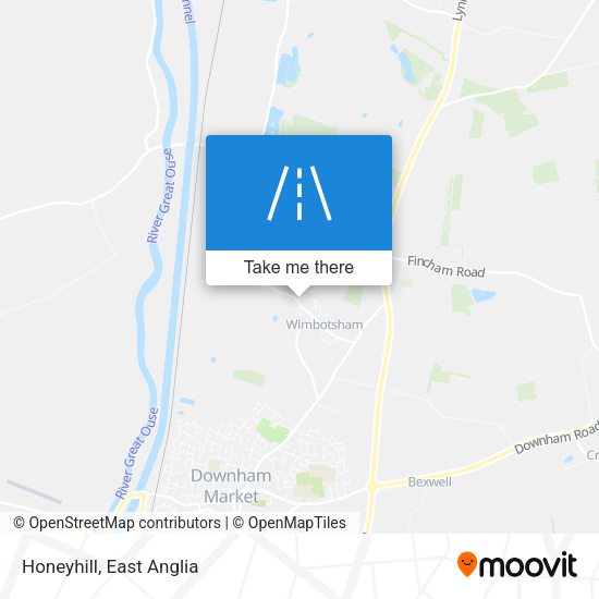 Honeyhill map